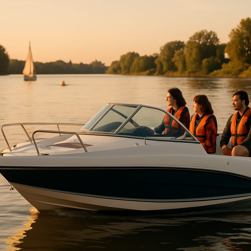 Wassersport entdecken mit Bootscenter Niederrhein: Kurs & Verleih