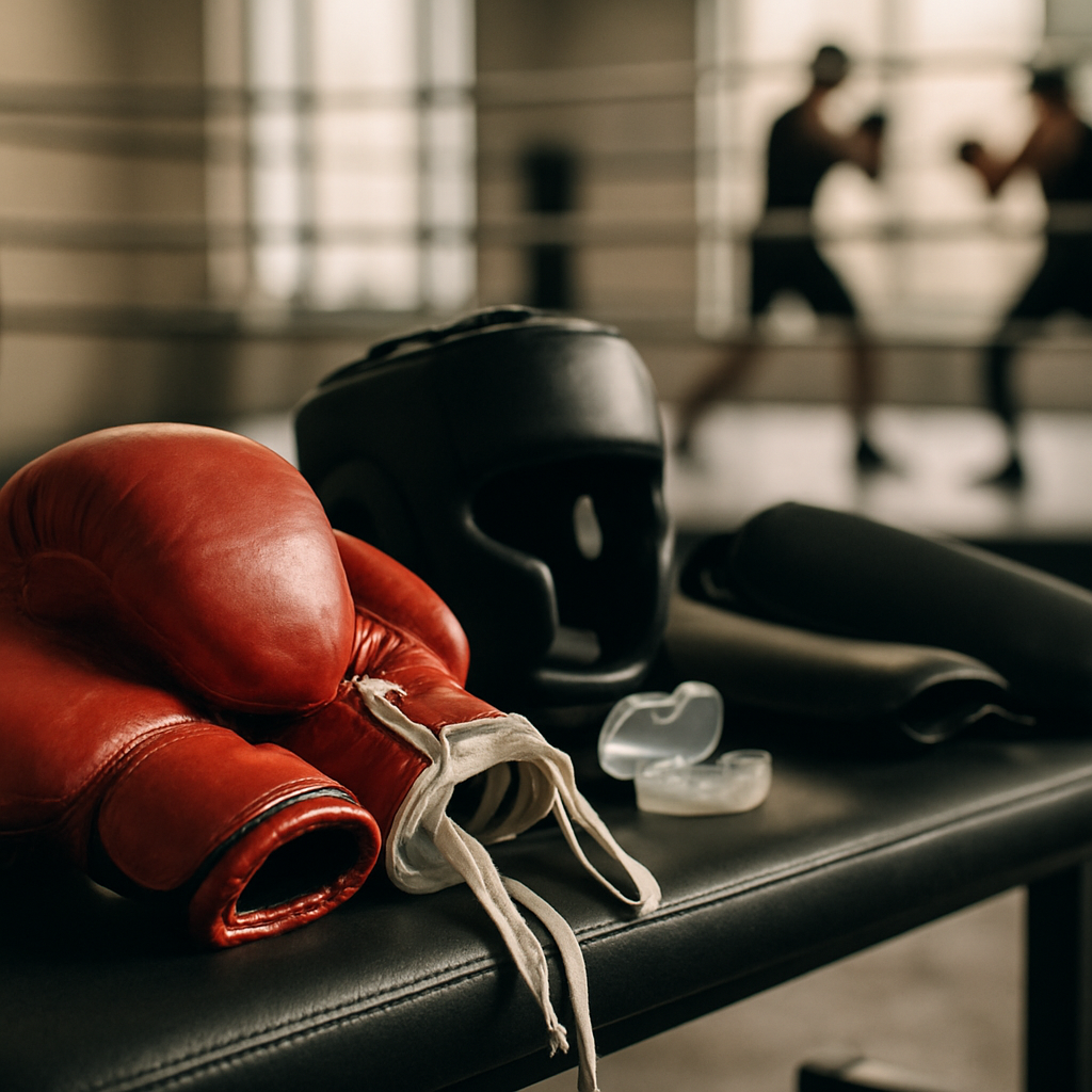 Sicherheitsausrüstung fürs Sparring und Wettkampfboxen im Fokus
