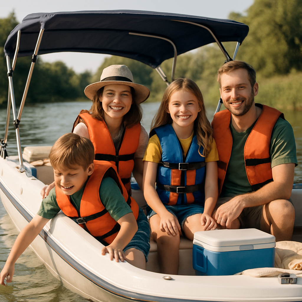 Familienausflüge auf dem Wasser mit Bootscenter Niederrhein