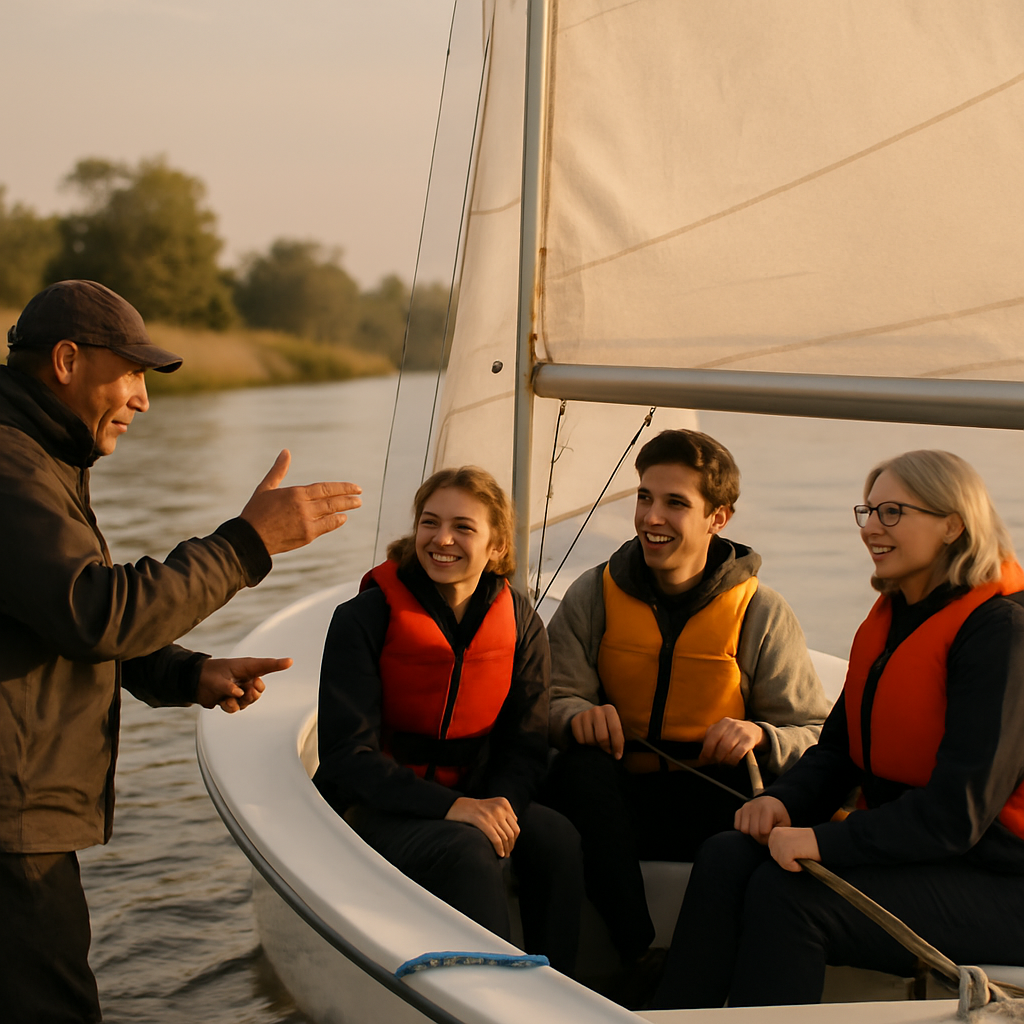 Segelkurs für Einsteiger bei Bootscenter Niederrhein