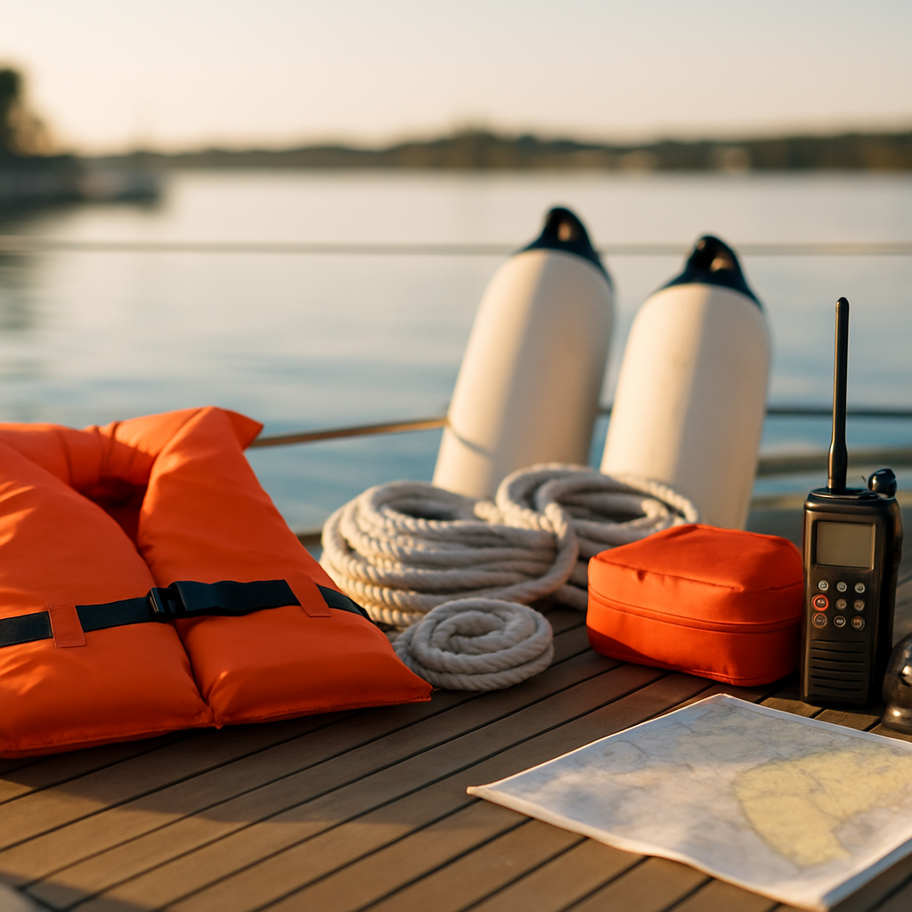 Allgemeine Bootsausrüstungs-Checkliste von BootsCenter Niederrhein